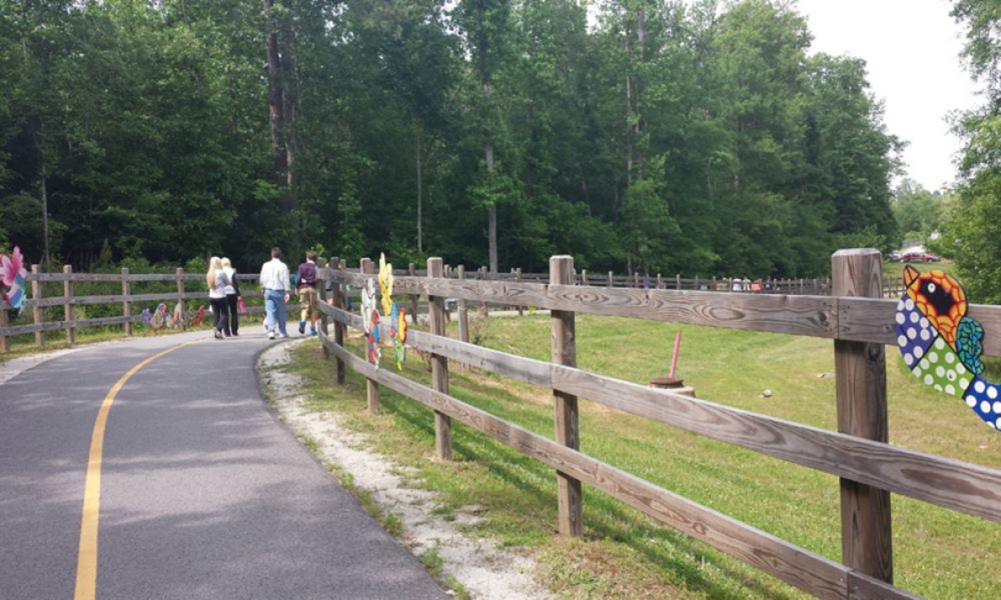 Sam's Branch Greenway Trail | Best Things to Do in Clayton NC