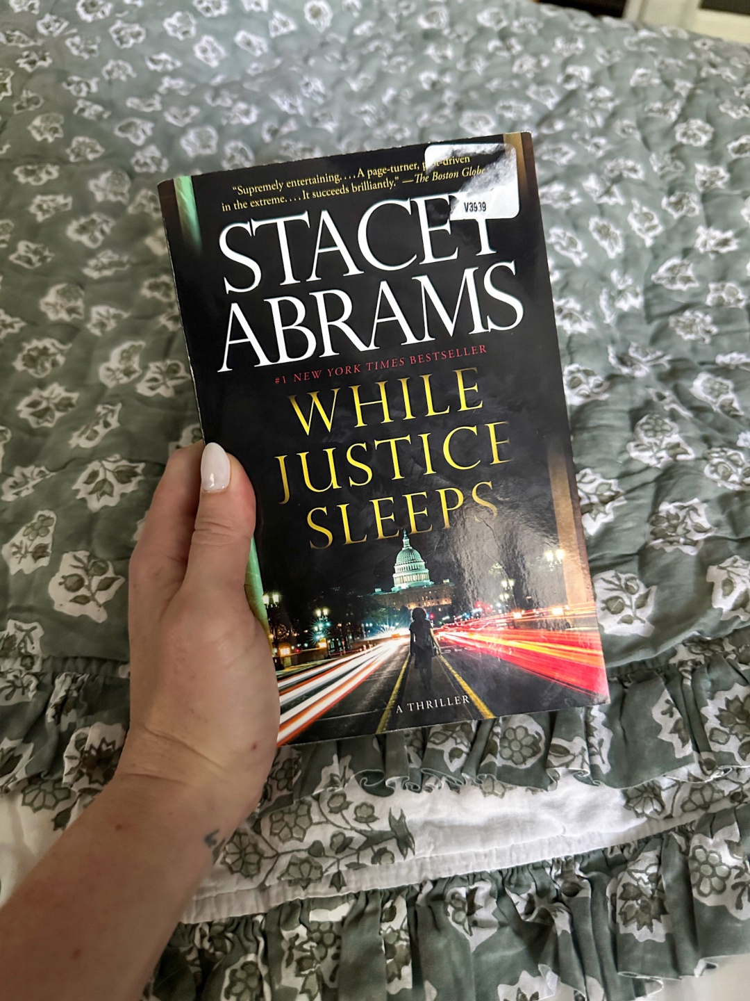 White Justice Sleeps by Stacey Abrams for Spring Reads 2023