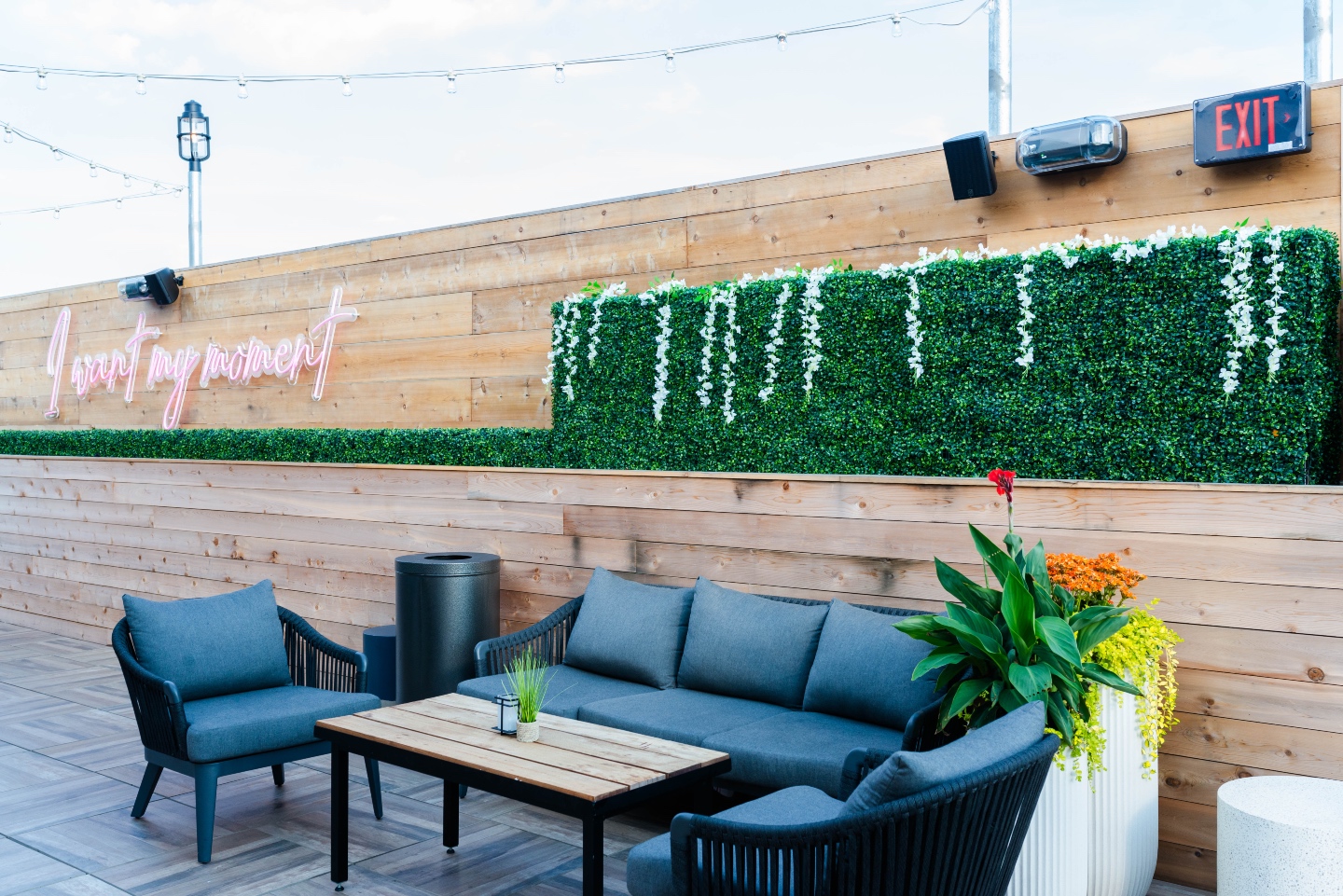 AVA Rooftop during a girls' night in Fenton