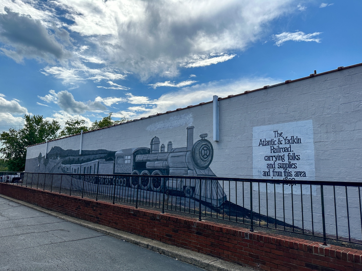 Strolling Downtown Pilot Mountain