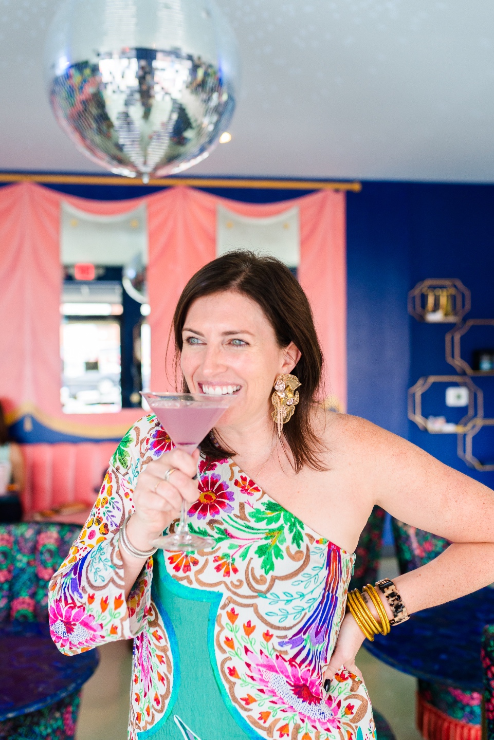 The Powder Room Violet cocktail