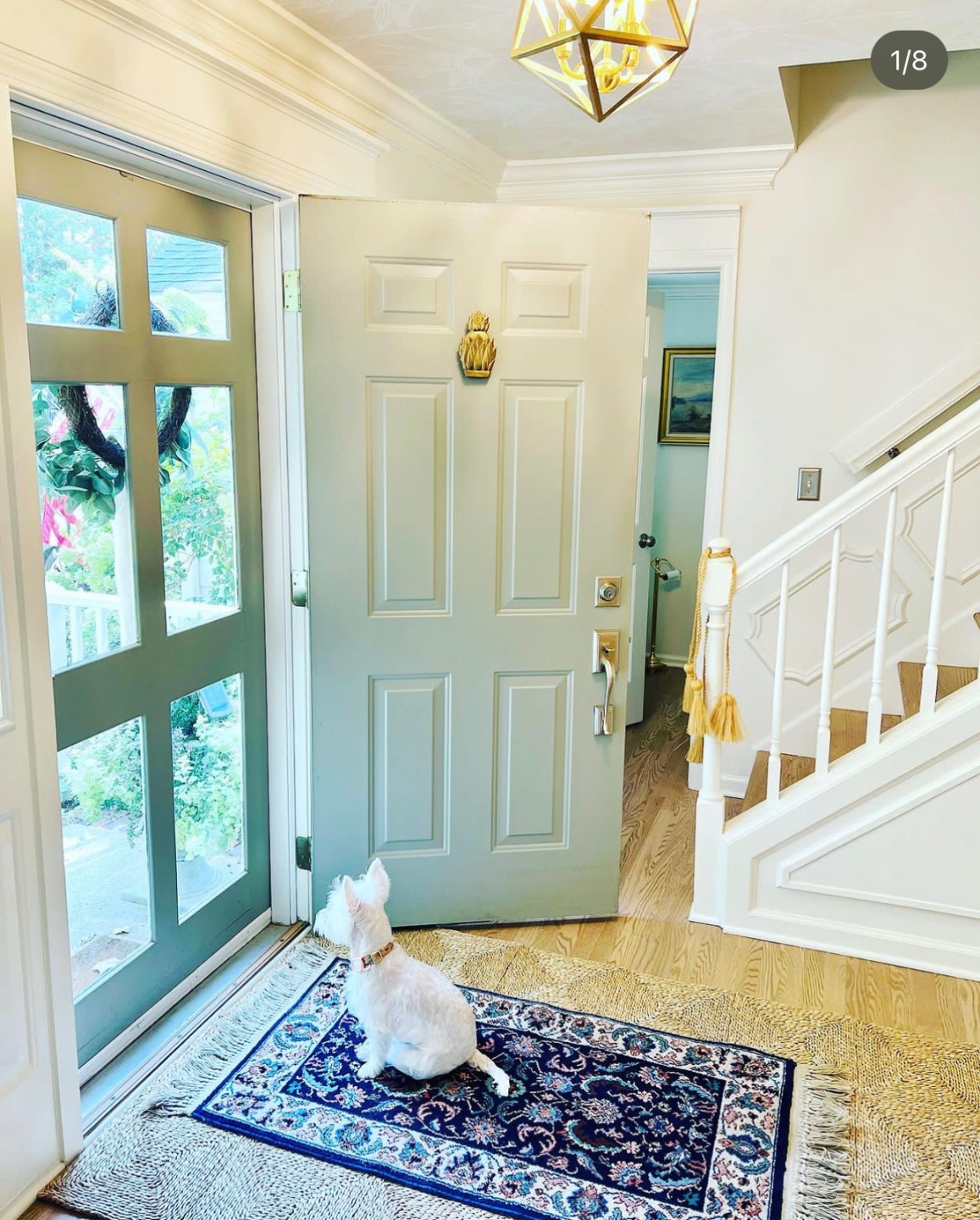 Foyer updates 4 Ways We Updated Our Foyer - I'm Fixin' To - @imfixintoblog