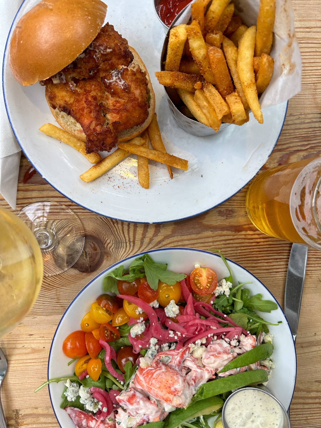 sandwich and fries salad 2023 Year in Review