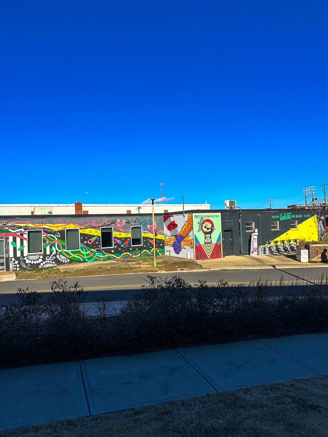 Camp North End murals Camp North End murals