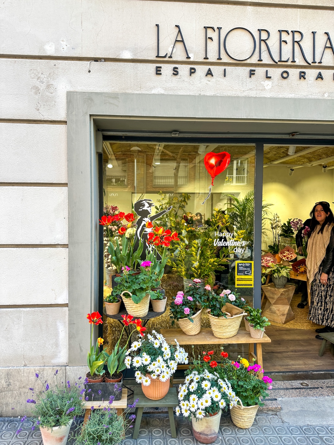 flower shop - 4 Days in Barcelona