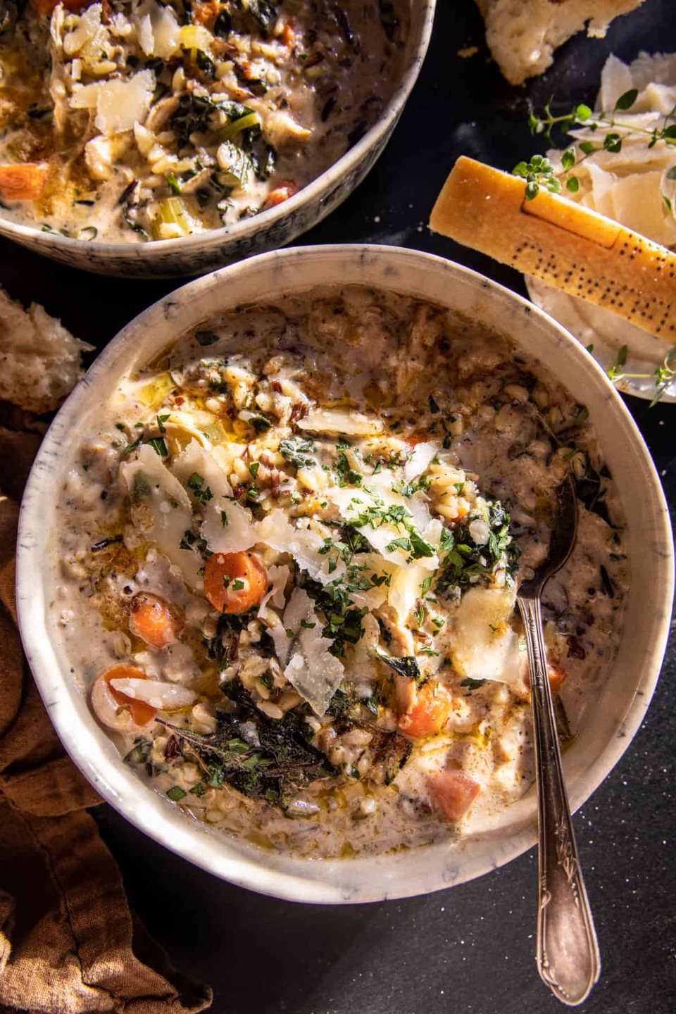 Wild Rice and Orzo Chicken Soup Wild Rice and Orzo Chicken Soup
