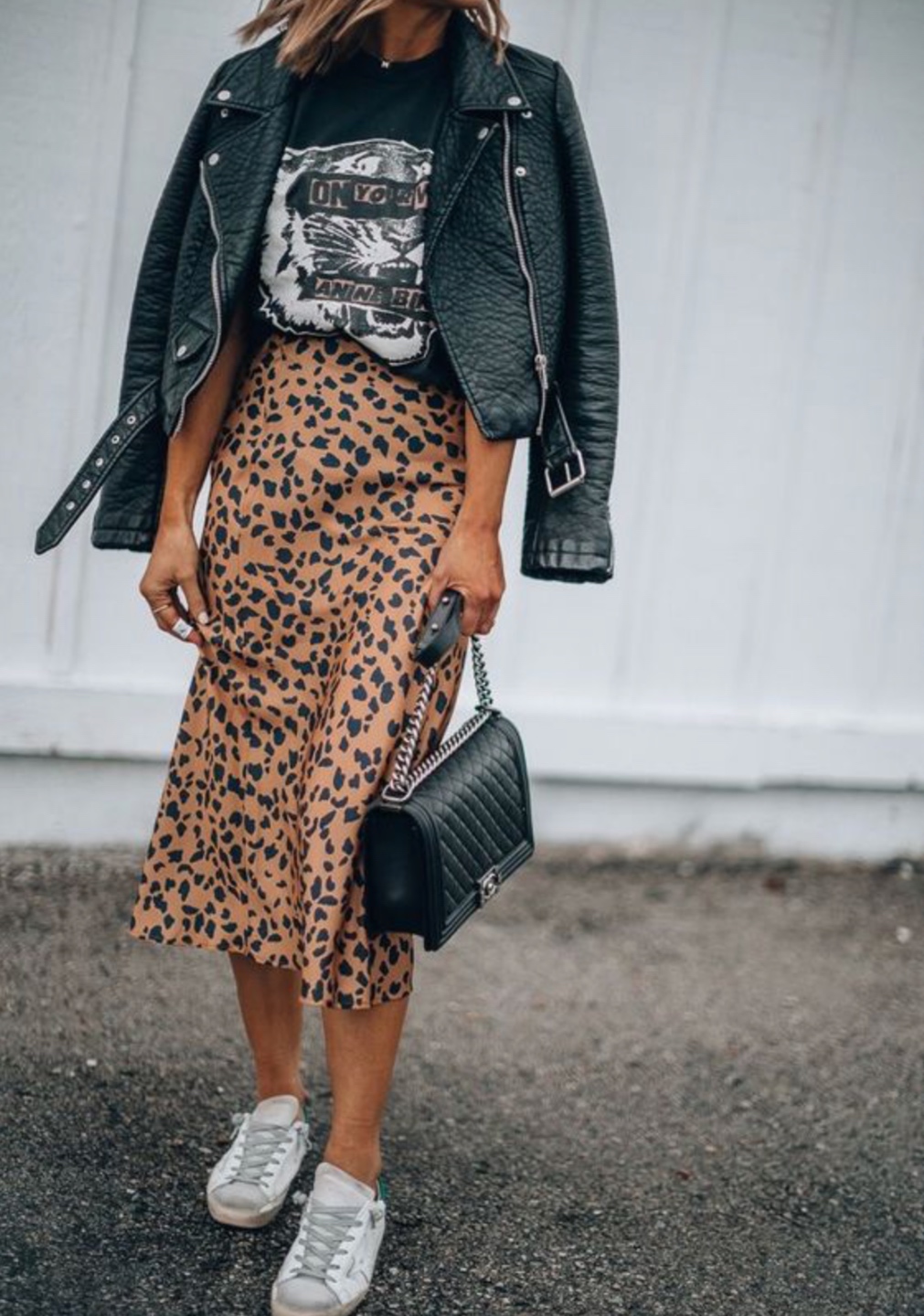 Skirt & Sneakers