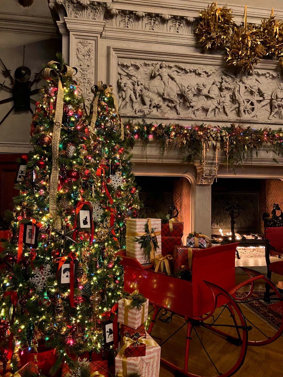 Biltmore Estate Christmas decor