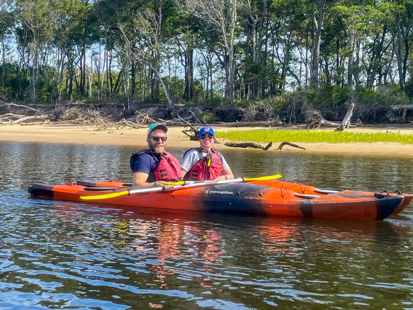 kayaking Carolina Beach State Park Wilmington, NC Travel Guide: Everything You Need to See & Do - I'm Fixin' To - @imfixintoblog
