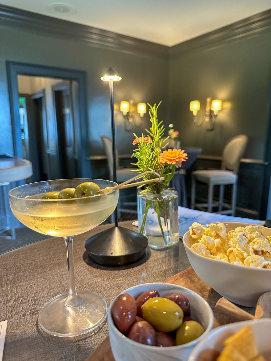 Fearrington House Bar dinner