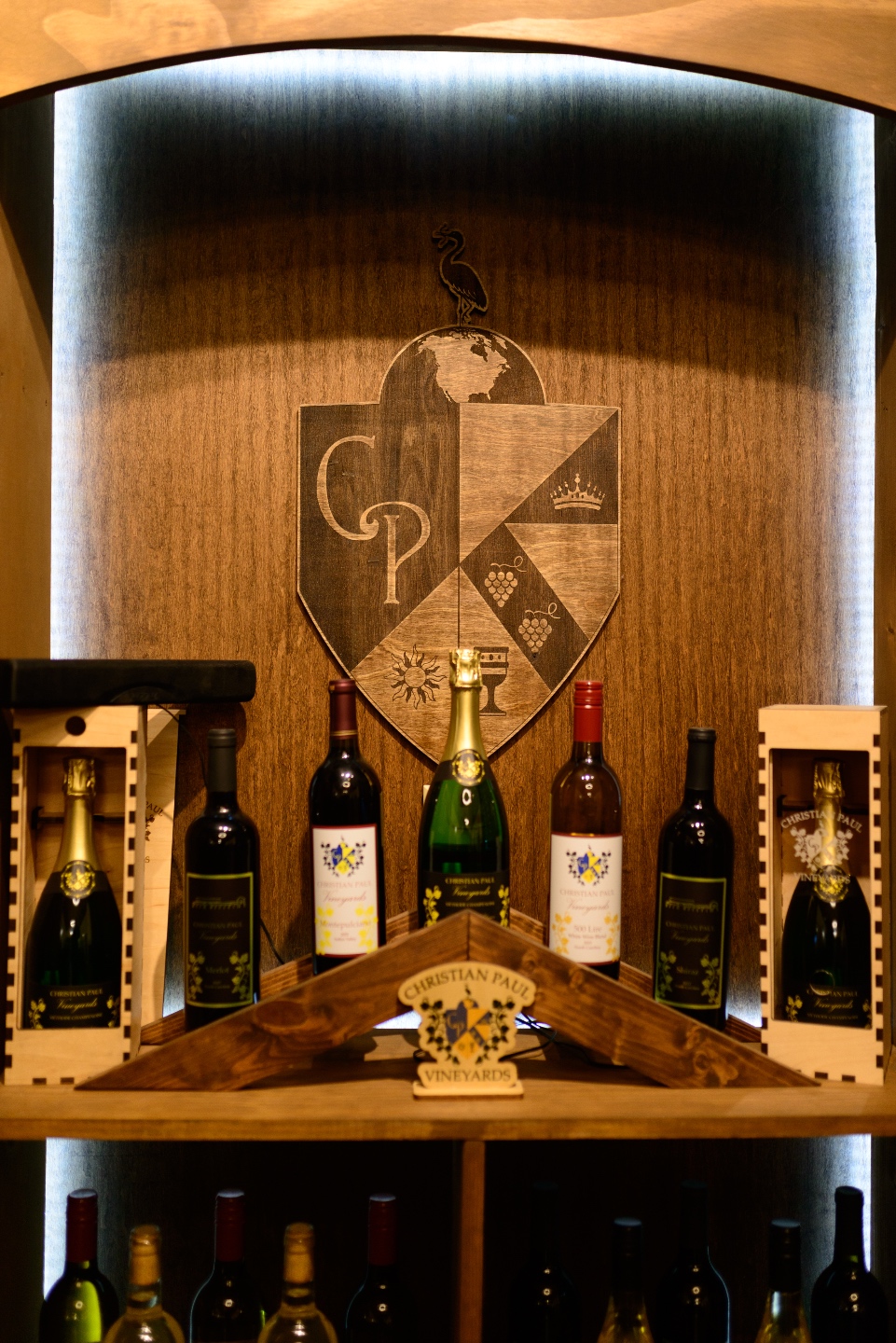 Christian Paul Vineyards bottles