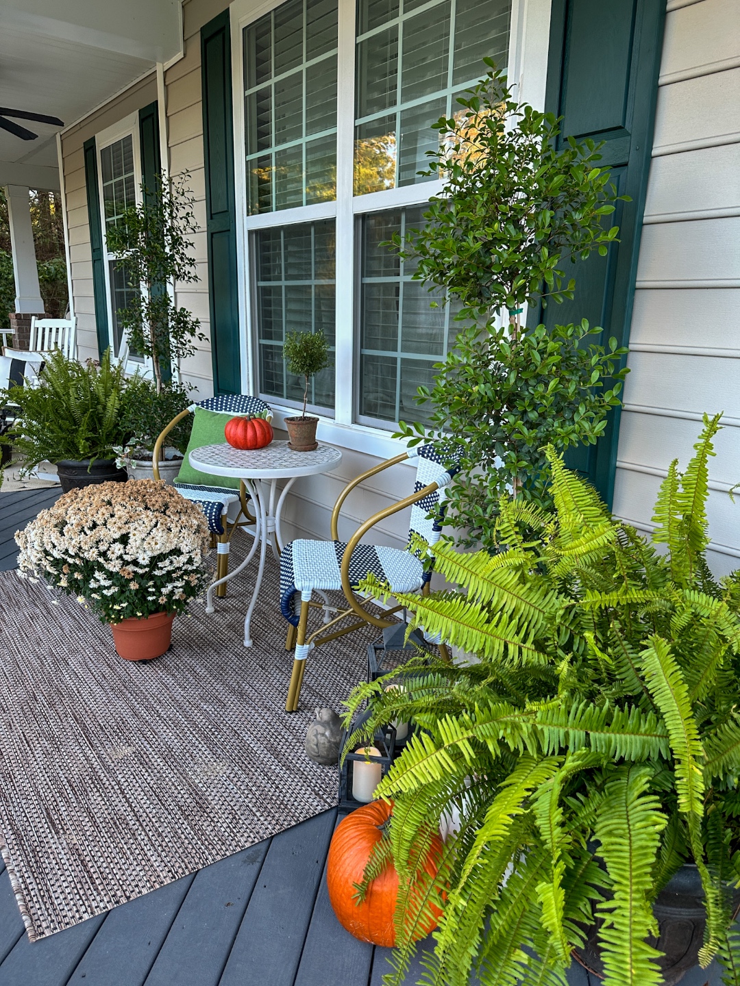 Fall Front Porch greenery Fall Front Porch Tips greenery