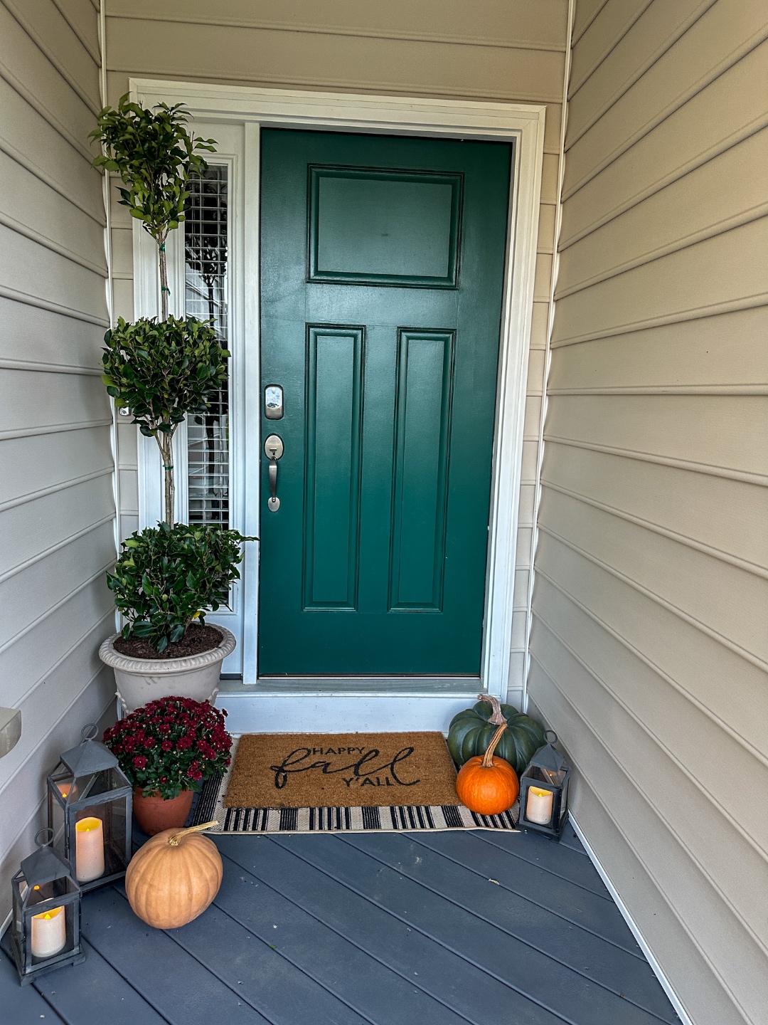 front door greenery front door greenery