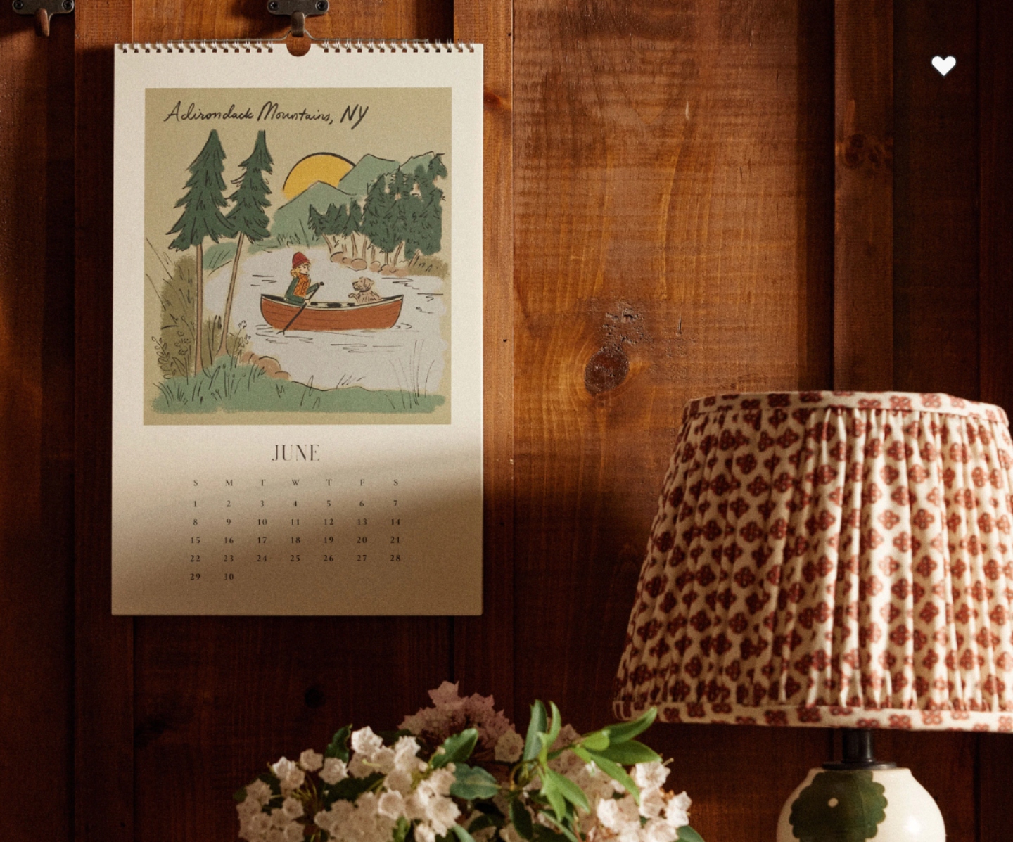 Rifle Paper Co. 2025 Travel Sketches Wall Calendar