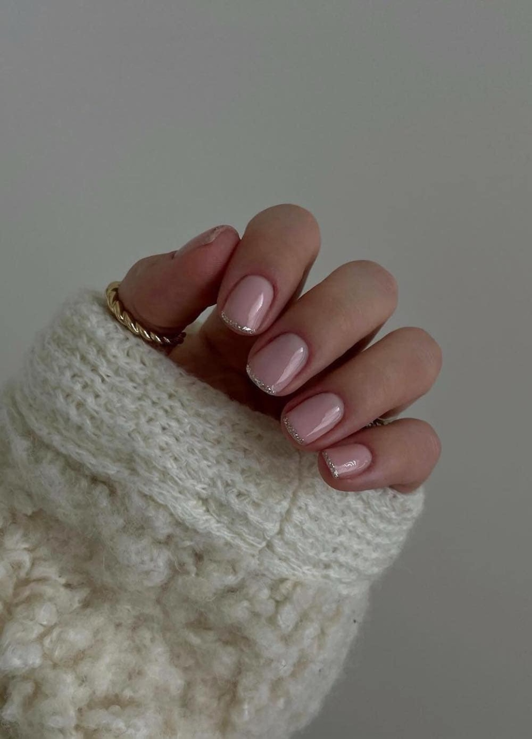 Silver Tips Silver Tips Festive Holiday Nail Ideas