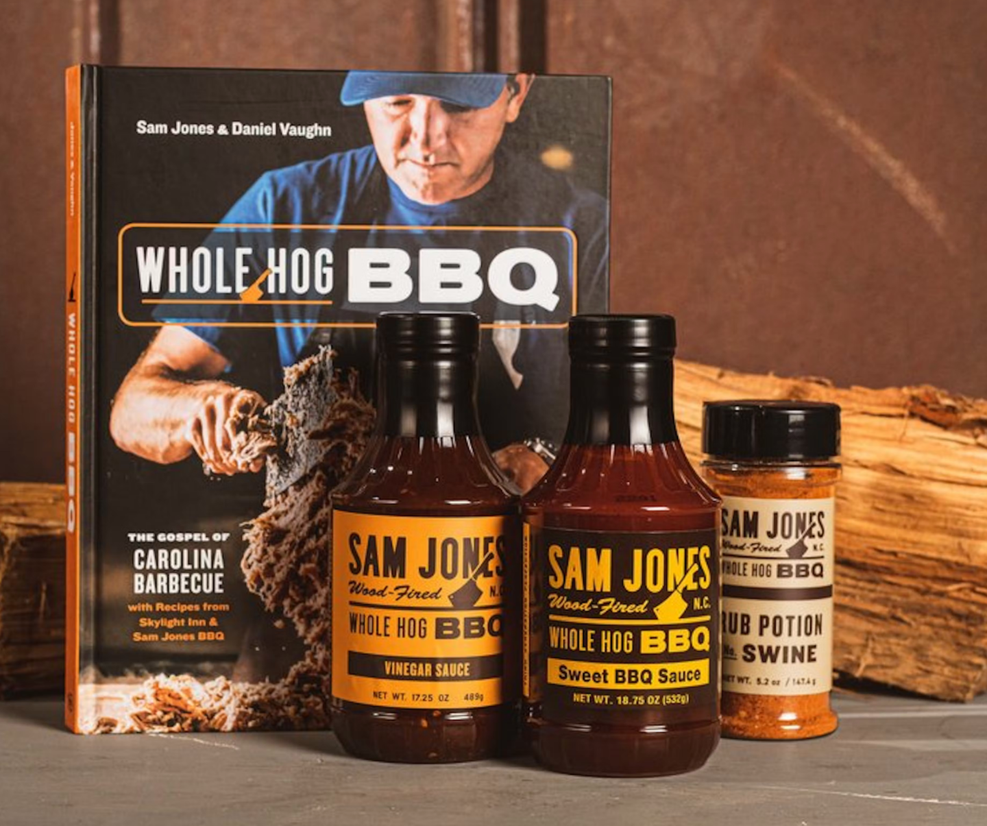 Sam Jones BBQ Cookbook and Sauces
