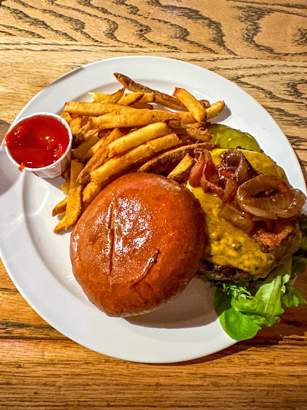 Grilled Smithview Farm Grass Fed Beef Burger Grilled Smithview Farm Grass Fed Beef Burger