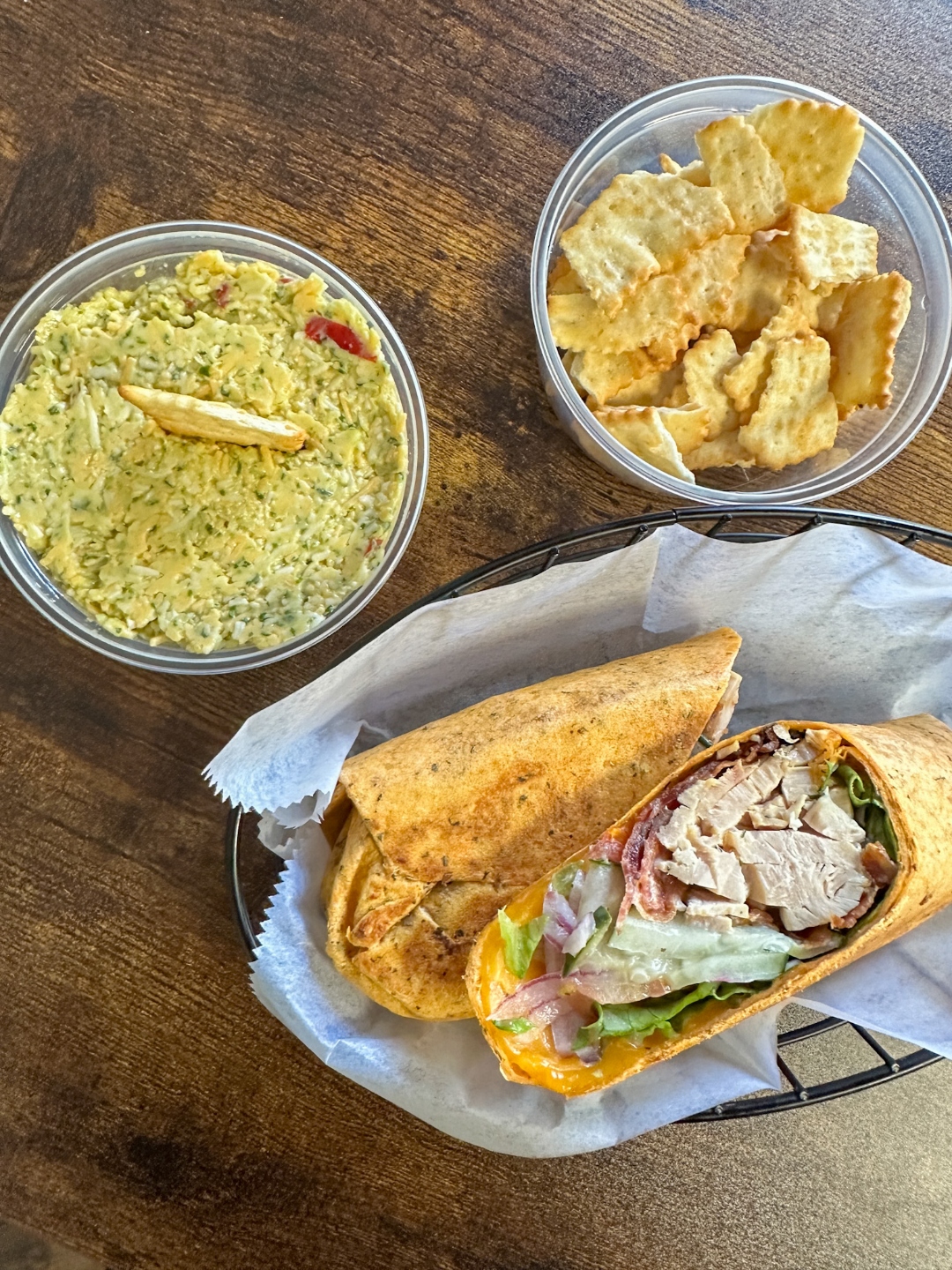 Wrap meals "On the Ranch" Wrap 48 Meals I Enjoyed in 2024