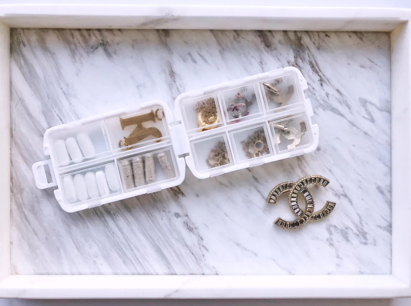 Pill Organizer for jewelry